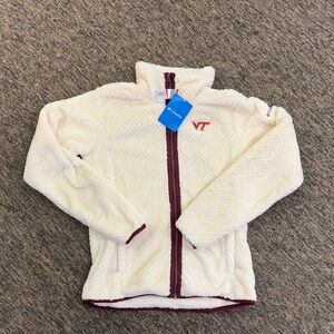 Columbia Women's Virginia Tech Collegiate Fire Side II Sherpa Full Zip